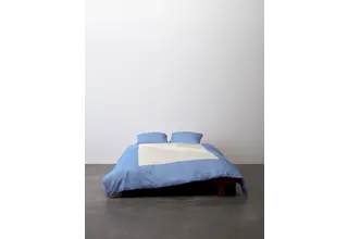 Marc O'Polo Housse de couette Keersten Denim bleu 200x200/220