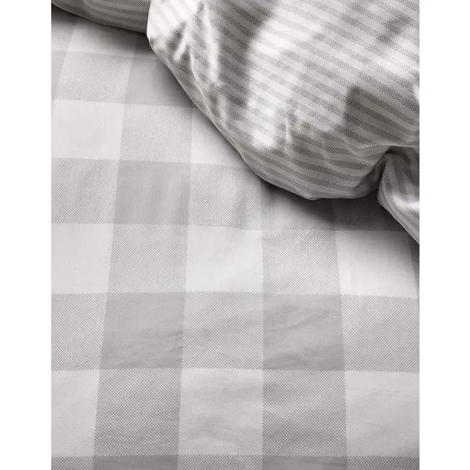 Essenza Chess Duvet Cover Grey 140x200/220 Essenza Chess Duvet Cover Grey 140x200/220