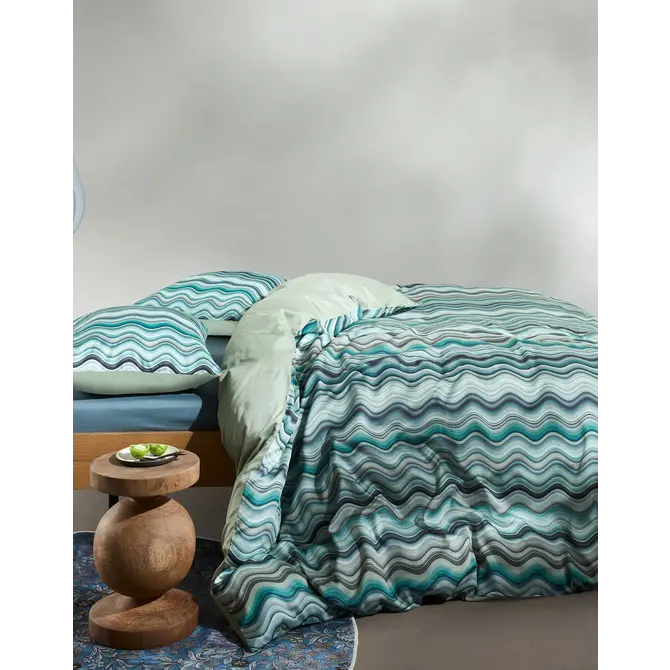 Essenza Sol  dekbedovertrek Comforting green 2p set 260x220