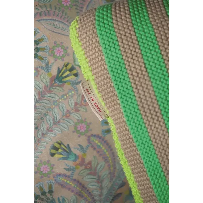 Pip Studio Bonsoir Stripe Throw Green 130x170 cm Pip Studio Bonsoir Stripe Throw Green 130x170 cm