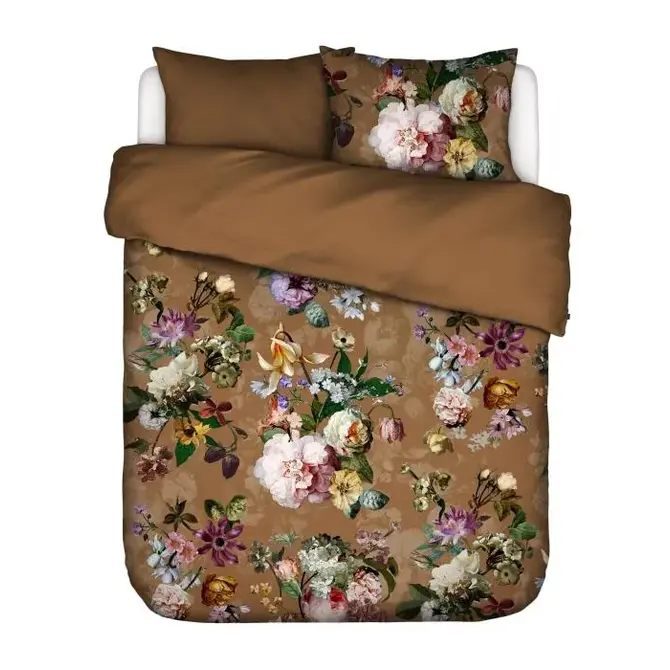 Essenza Fleur  dekbedovertrek Cinnamon 2p set 200x220