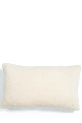 Essenza coussin tricoté Ajour blanc antique 30x50