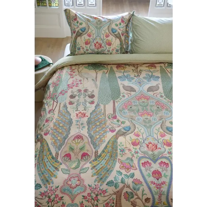 Pip Studio Pavoni Housse de couette Offwhite 240x200/220 cm