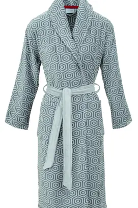 Carl Ross dames badjas 601210 silver/basalt 36/38