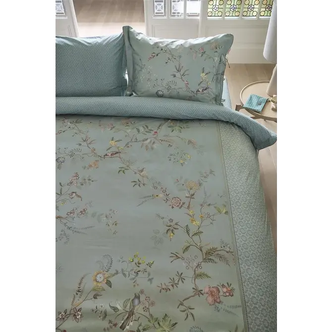 Pip Studio Autunno Dekbedovertrek  Lichtblauw 260x200/220 cm