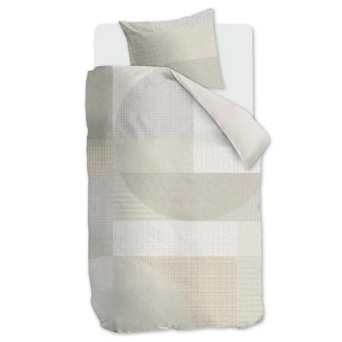 Beddinghouse Dutch Design Structure Housse de couette Sand 200x200/220 cm