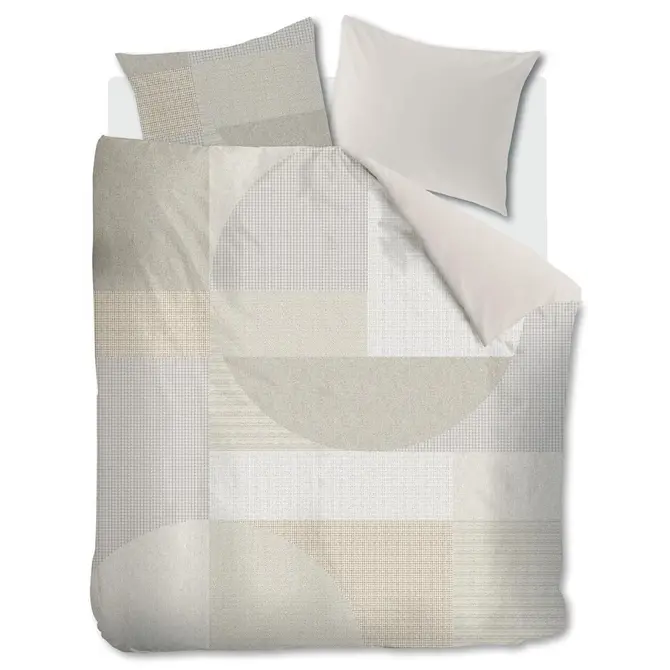 Beddinghouse Dutch Design Structure Housse de couette Sand 200x200/220 cm