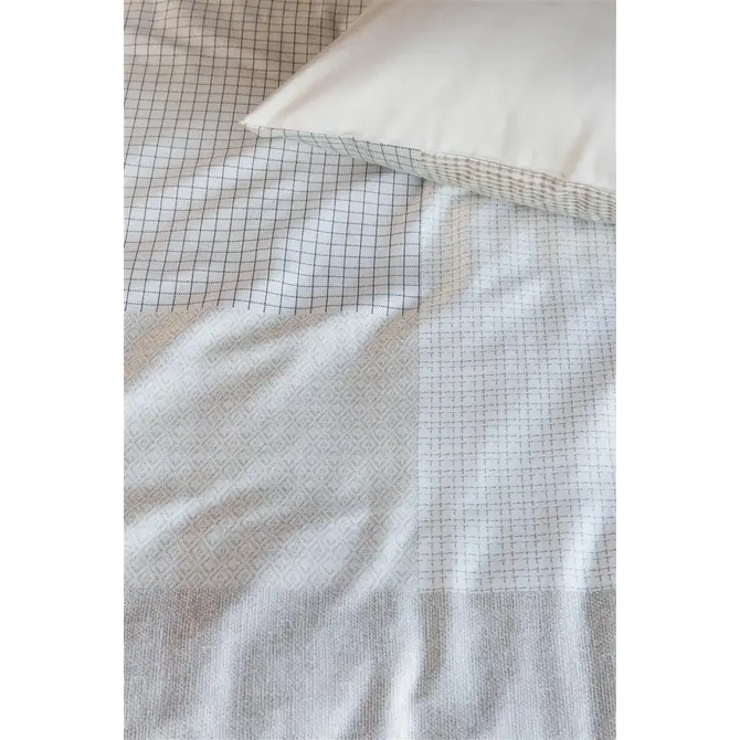 Beddinghouse Dutch Design Structure Dekbedovertrek  Sand 200x200/220 cm