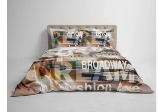 Heckett & Lane Lenny - Housse de couette Multi 200x200/220