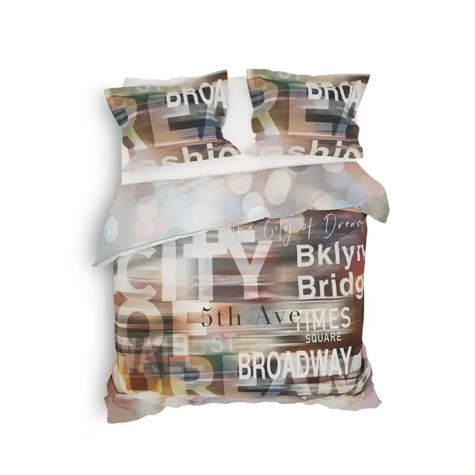 Heckett & Lane Lenny - Housse de couette Multi 200x200/220