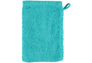Cawo Lifestyle Gant de toilette Uni Turquoise