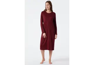 Schiesser Nightshirt 1/1 178051 wine red 40/L