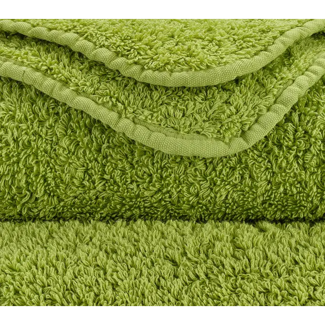 Abyss & Habidecor Serviette de bain Super Pile 60x110 165 vert pomme