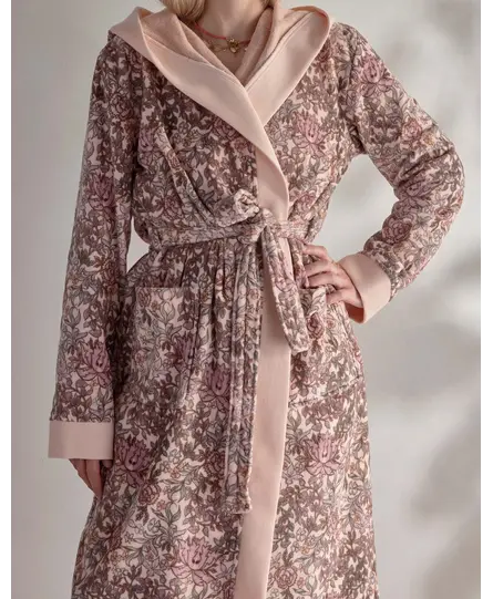 Essenza Perri Ophelia Bathrobe Darling pink XL