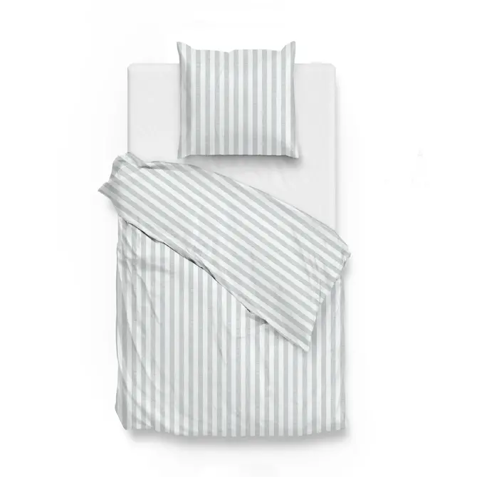 Zo ! Home Housse de couette Banda di Lino 240x200/220 Mint Green