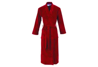 Peignoir pour dames Carl Ross 604100 rouge foncé/rouge foncé 44/46