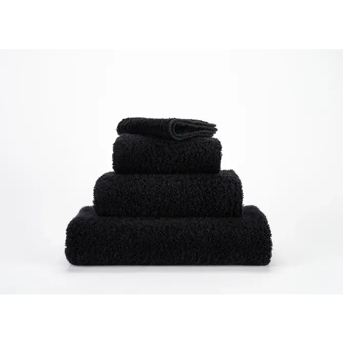 Abyss & Habidecor Serviette de bain Super Pile 55x100 990 noir