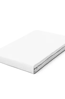 Schlafgut Pure Jersey Boxspring Hoeslaken S - 90x190 - 100x220 101 Full-White