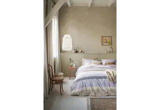 Ariande at Home - Housse de couette Stitches Grey 240 x 200/220 cm