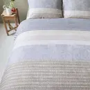 Ariadne at Home Ariande at Home - Housse de couette Stitches Grey 240 x 200/220 cm