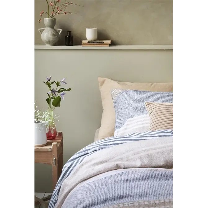 Ariande at Home Stitches Dekbedovertrek Grey 240 x 200/220 cm