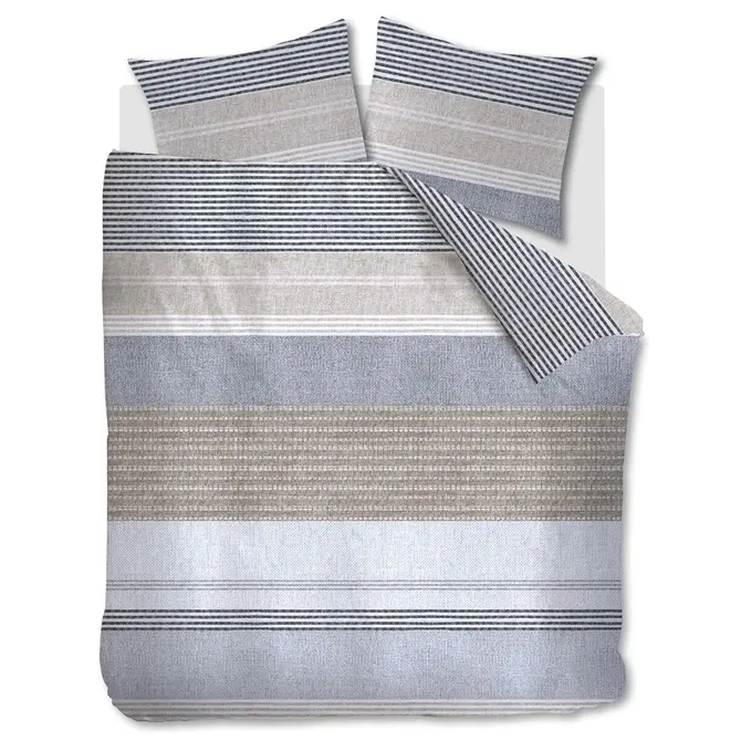 Ariande at Home Stitches Dekbedovertrek Grey 240 x 200/220 cm