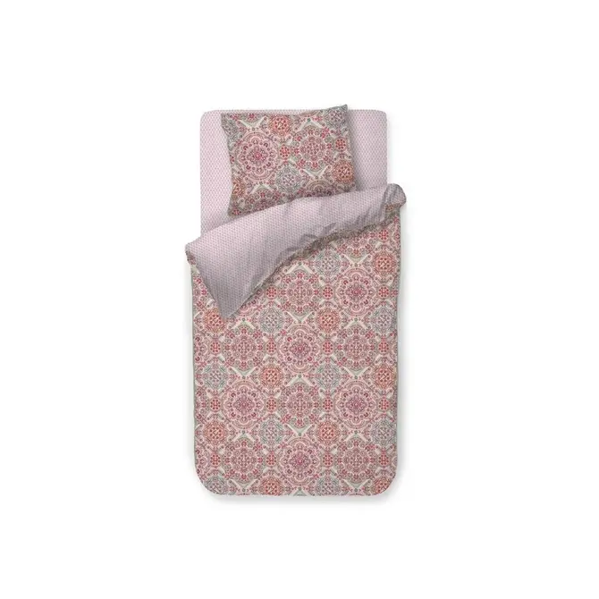 Pip Studio Dekbedovertrek El Bordado Pink 240x200/220 cm