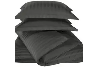 De Witte Lietaer Zygo Dekbedovertrek Ebony 240x200/220