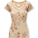 Pip Studio Pip Studio Toy Short Sleeve Top Amor de Dios Sand M