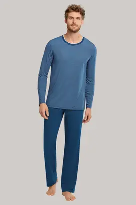 Schiesser heren pyjama lang 174528 admiral