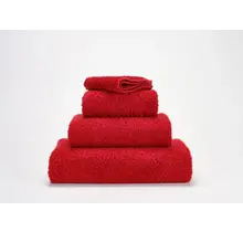 Abyss & Habidecor Serviette de bain Super Pile 100x150 552 rouge à lèvres