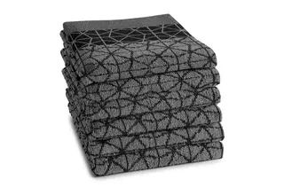 DDDDD keukendoek chrystal 50x55 black