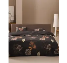 Essenza Elin Housse de couette 200x220+2/60x70 Darkest Brown