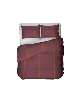 Kayori Kagura Dekbedovertrek Flanel  140x200/220 Rood