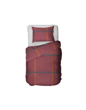 Kayori Kagura Dekbedovertrek Flanel  140x200/220 Rood