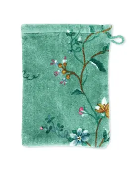 Pip Studio washand Les Fleurs Green 16x22