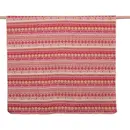 David Fussenegger David Fussenegger SILVRETTA Plaid "Norweger Embroidery" 140x200 rot