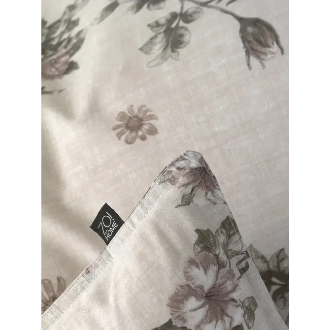 Zo! Home Ruffina Dekbedovertrek 240x200/220 Taupe