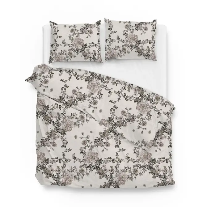 Zo ! Home Ruffina Housse de couette 240x200/220 Taupe