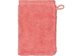 Cawo Lifestyle Uni Washandje 16x22 koralle