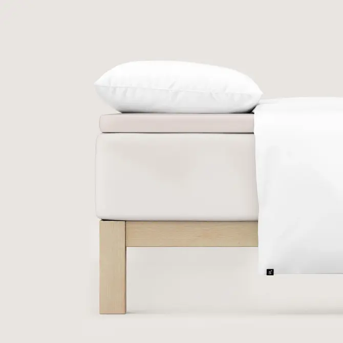 Schlafgut Pure Jersey Topper Hoeslaken XL - 180x200 - 200x220 744 Sand Light