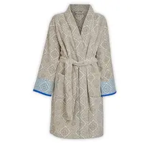 Peignoir à carreaux en jacquard de Pip Studio - Khaki S