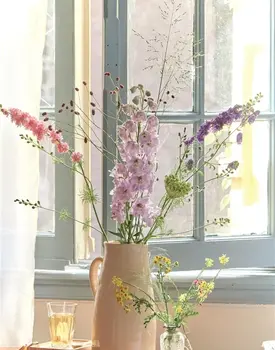 Ariadne at Home Dekbedovertrek Bloom Wit 200x200/220 cm