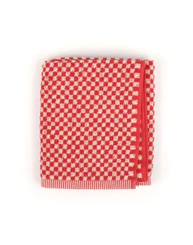 Bunzlau Castle Keukendoek Small Check Red