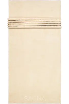 Cawö Pure Uni Drap de sauna beige 80/200