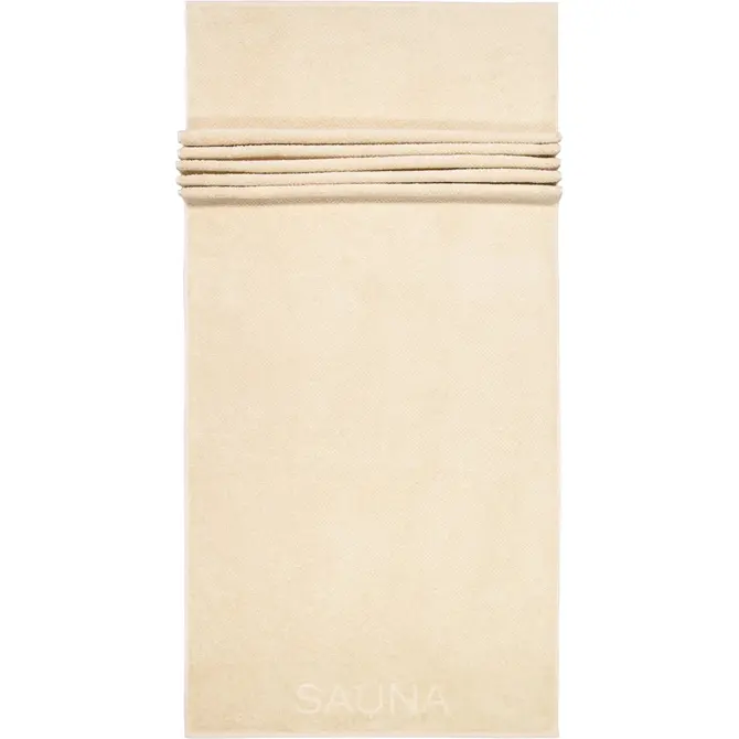 Cawö Pure Uni Drap de sauna beige 80/200