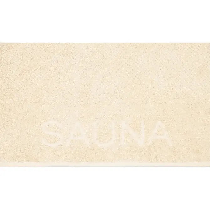 Cawö Pure Uni Drap de sauna beige 80/200