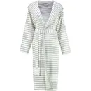 Cawö Cawö Dames Badjas met Capuchon 6596 silber 36