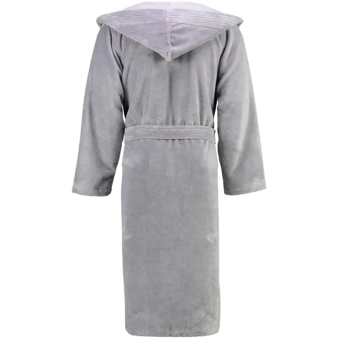 Cawö Peignoir à capuche pour hommes 801 - Graphit 50/52 Cawö Peignoir à capuche pour hommes 801 - Graphit 50/52