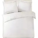 Kayori Kayori Setana Housse de couette Coton Percale 200x200/220 Blanc